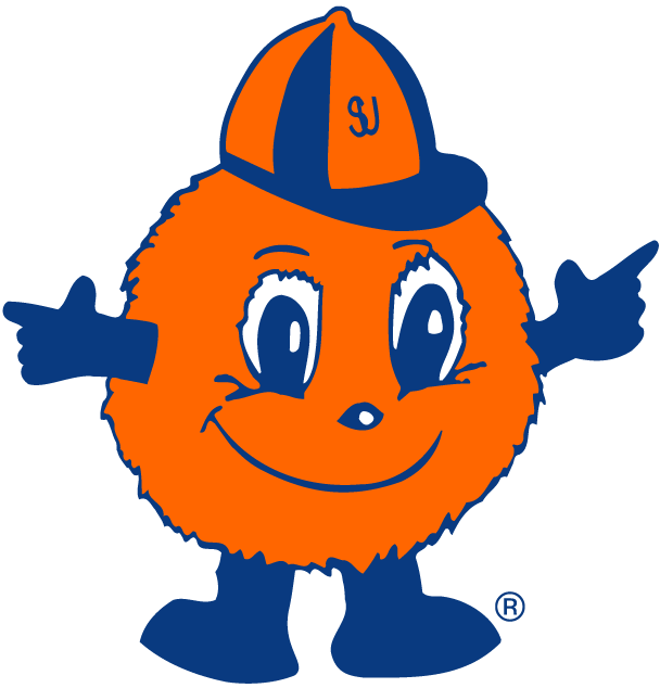 Syracuse Orange 1994 Mascot Logo vinyl decal